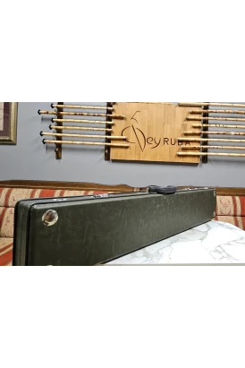Şifreli 3lü Ney ve Kaval Çantası (Sert Suni Deri Hard Case)