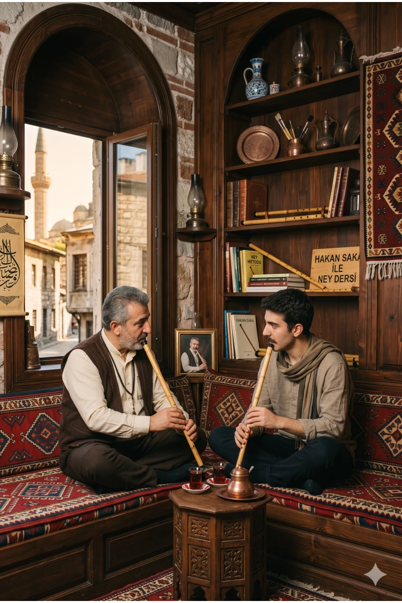 Hasan Saka ile Yüz Yüze Ney Dersi (Aylık)